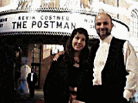 David and Cheryl Brin at the film premiere